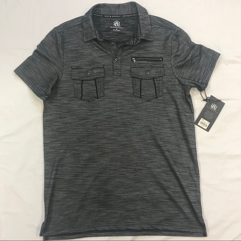 NWT Rock & Republic Polo